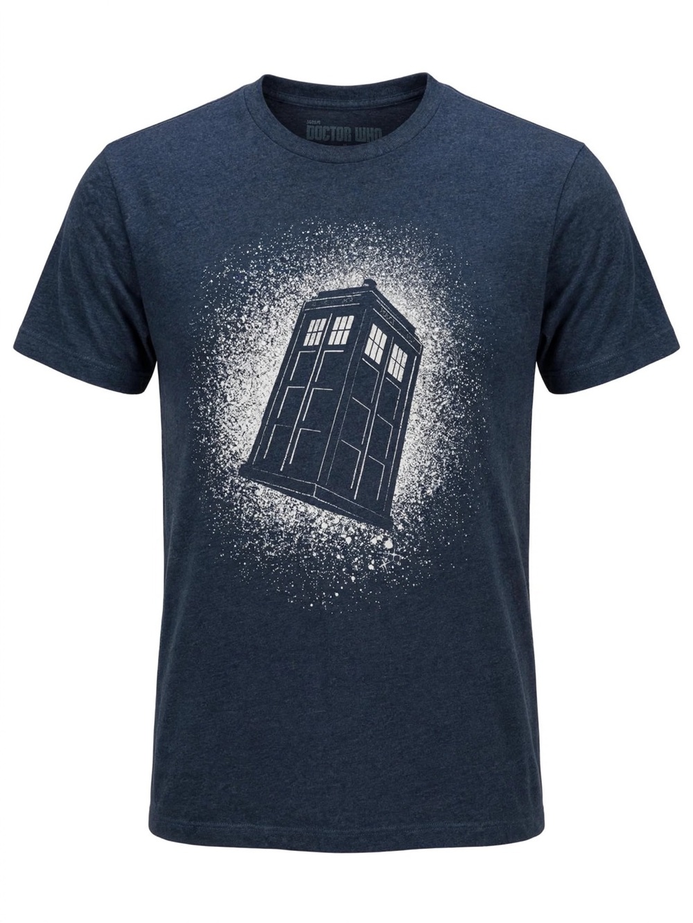 Officially Licensed BBC Doctor Who TARDIS Tee by Titan Merchandise - RARE Starry